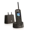 Motorola O212 DECT 6.0 Long Range Cordless Phone - Wireless Phones for Home & Office  Phone with Answering Machine – Indoors and Outdoors, Water & Dust Resistant, IP67 Certified – Black, 2 Handsets